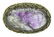 Antique Art Deco Carved Amethyst Brooch c.1920 ED1273