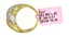 18KT Yellow Gold 1.73ct Yellow and White Diamond Ring F - 2