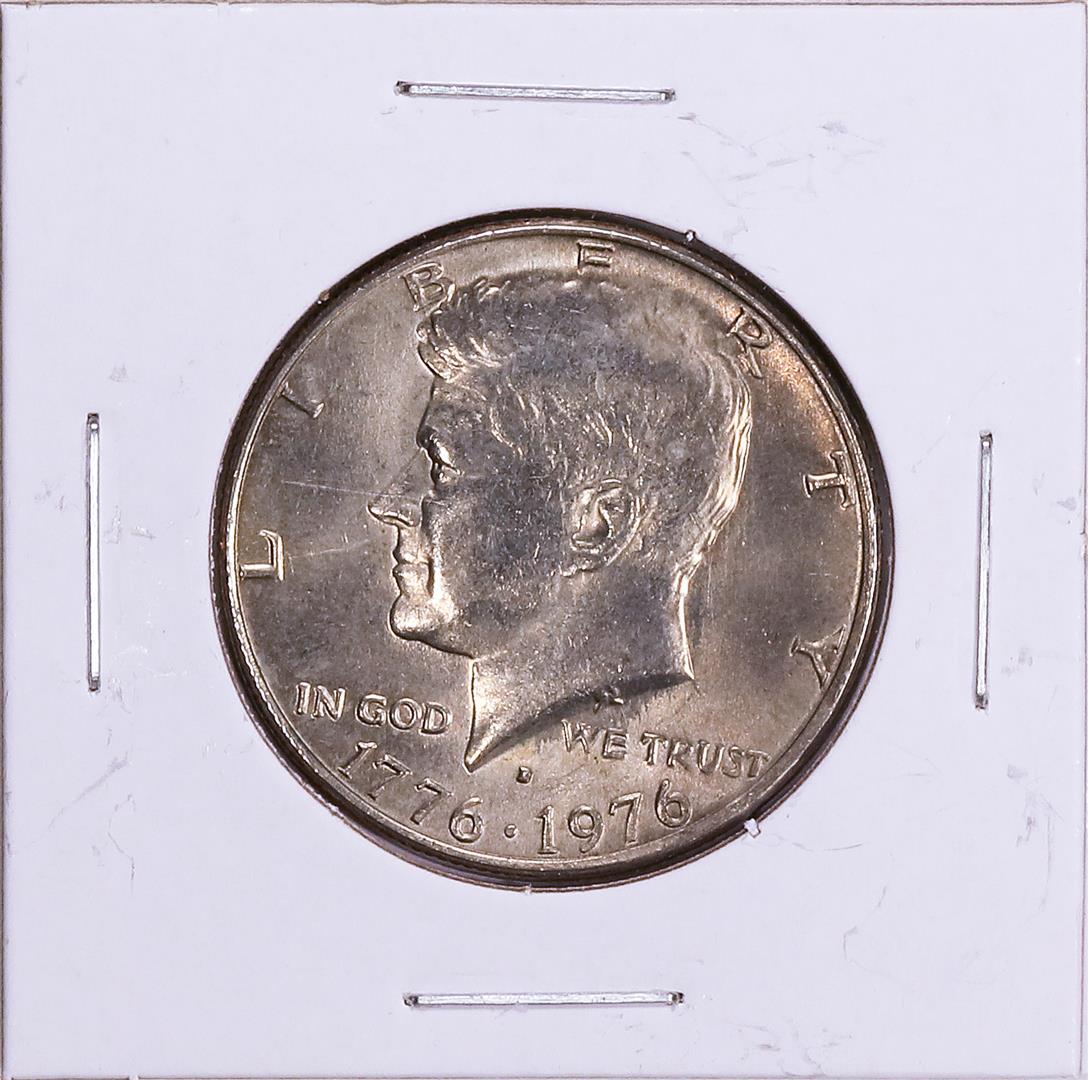 1776-1976 Bicentennial Kennedy Half Dollar Coin: Own a piece of history! One 1776-1976 Bicentennial Kennedy Half Dollar Coin. Great for any collection!