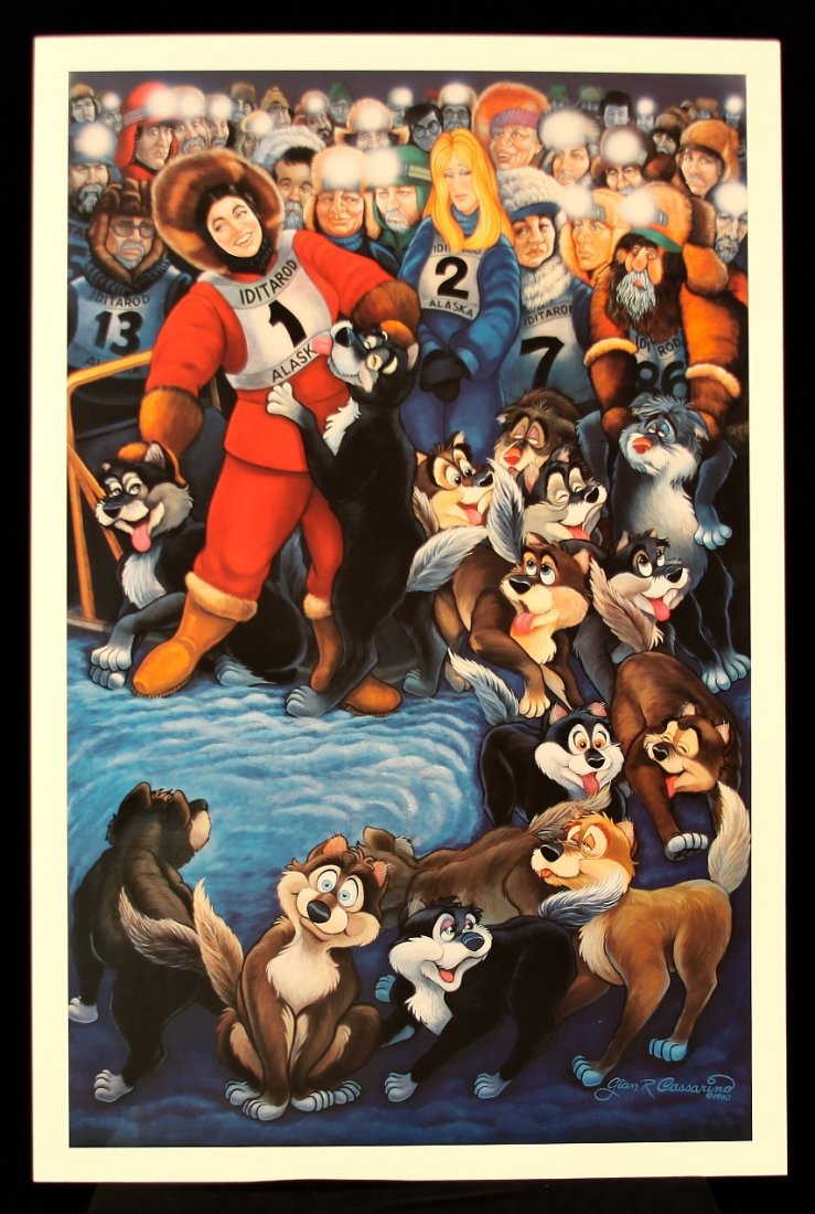 Alaska by G.R. Cassarino Walt Disney Artist AP273: "Alaska by G.R. Cassarino Walt Disney Artist. Excellent Condition! NX6EQ. You haven't seen "Wildlife" until you've seen Cassarino. Former Walt Disney Artist G.R. Cassarino utilizes the style and techn