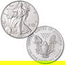 1996 American Silver Eagle .999 Fine Silver Dollar Coin