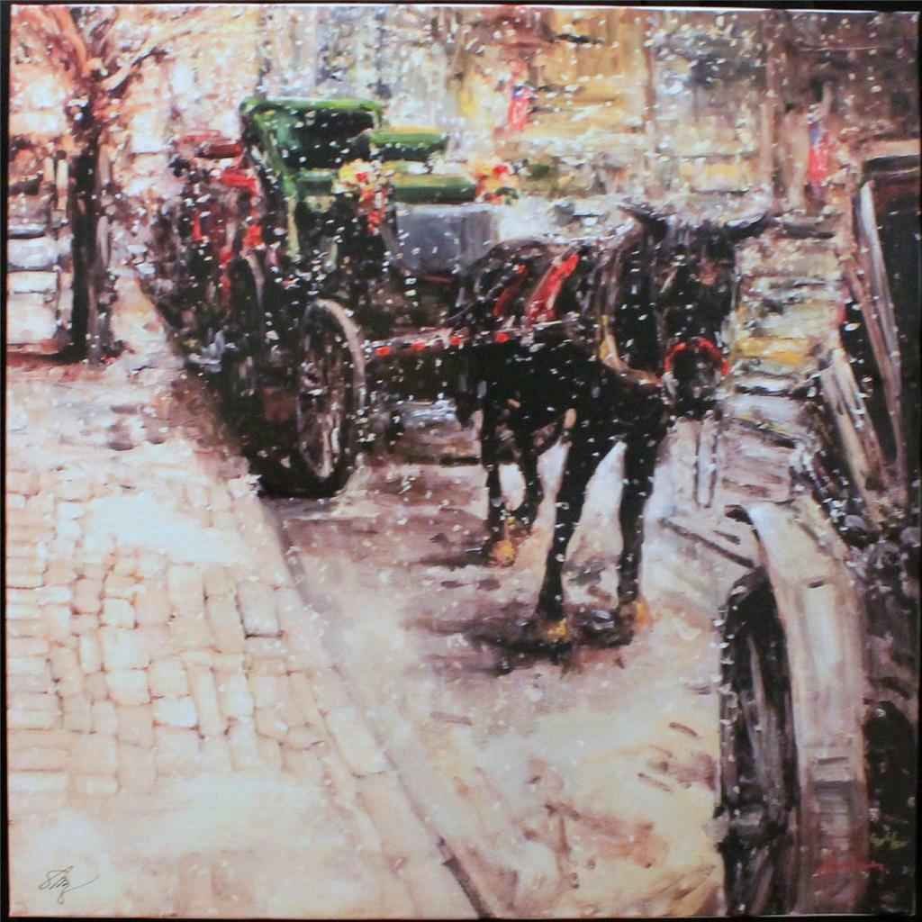 Stephen Shortridge "Hanging Out": Stephen Shortridge "Hanging Out" Hand Signed Gallery Proof LE Giclee on Stretched Canvas Dimensions: 24 x 24 Inches (Note: Edition number received may differ from photo)