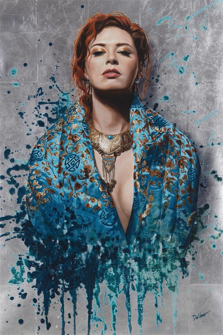 Elegance by DELLORCO: DELLORCO has created this stunning 36x24" s/n giclee on canvas. W/COA