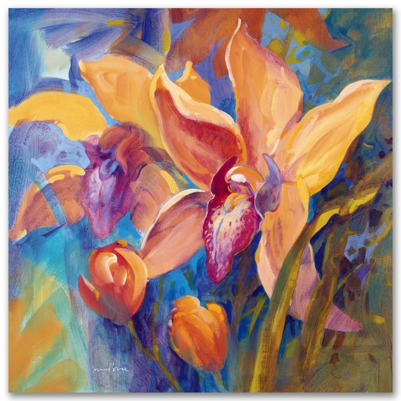 All The Way To Paradise by Bull, Simon: "All The Way To Paradise" is a numbered limited edition giclee on canvas by Simon Bull bearing the artist's authorized signature. This piece comes gallery wrapped and includes a Letter of Authenticity