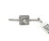 14KT White Gold Ladies .59ctw Diamond Ring J54 - 2