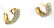 18KT Yellow Gold 1.45ct Diamond Earrings STN37 - 2