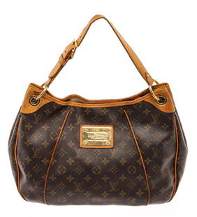 Louis Vuitton Brown Monogram Canvas Galliera PM Hobo Bag: Louis Vuitton Brown Monogram Canvas Galliera PM Hobo Bag. All available information is listed in the description and shown in the photos. Louis Vuitton Brown Monogram Canvas Galliera PM Hobo Bag with