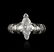 Platinum 1.08ct EGL USA SI2/H Marquise Cut Diamond Ring