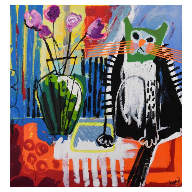 Untitled by Kaplan, Lee: This is a limited edition giclee on canvas, numbered inverso and hand signed by Kaplun. Includes Letter of Authenticity. Measures approx. 30" x 30" (image).