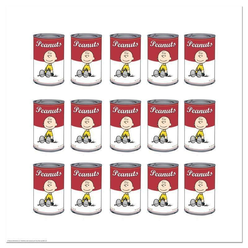 Peanuts Can by Peanuts: A vibrant and striking edition portraying the simple yet emotive art of Charles. M. Schulz, creator of PEANUTS . You'll love the color, it really POPS in person! It looks incredible on the wall and wi