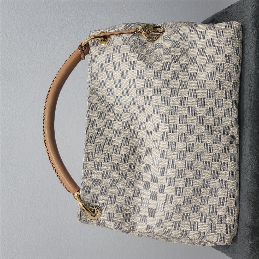 Louis Vuitton Damier Azur Artsy Mm Hobo Bag