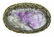 Antique Art Deco Carved Amethyst Brooch c.1920 ED1273