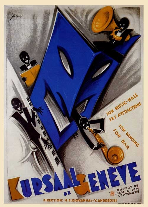 Anonymous - Kursal De Geneve: Artist: Anonymous - Title: Kursal De Geneve - Medium: Fine Art Reproduction Giclee on Canvas - Image Size: Approximately 20 inches x 14.25 inches - Unframed on Unstretched Canvas -