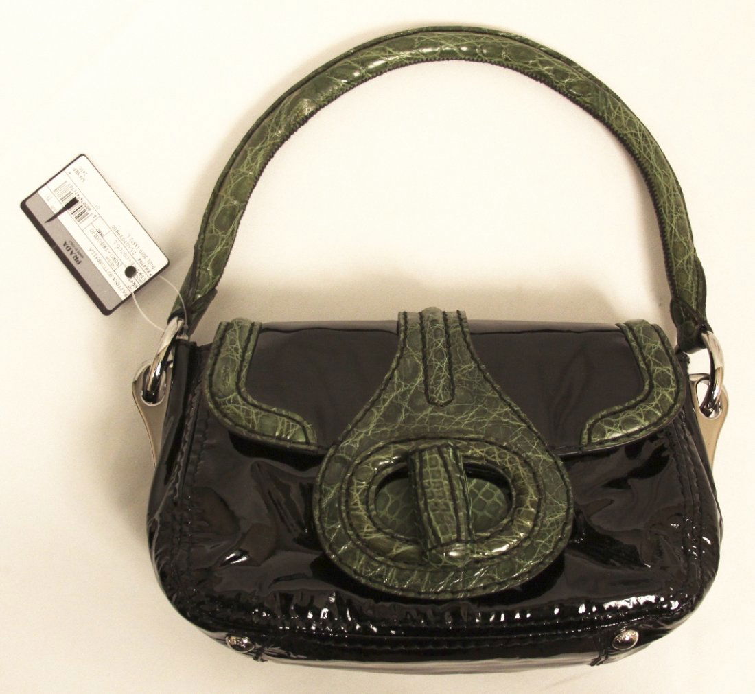 BNWT $2,450 Prada Handbag "Pattina Sottospalla" ED1172: BNWT $2,450 Prada Handbag Pattina Sottospalla" ED1172. Great Condition! CA108PE. This is a BRAND NEW WITH TAGS $2,450.00 PRADA handbag. It is the "Pattina Sottospalla" Vernice. The style: BR4594, Colo