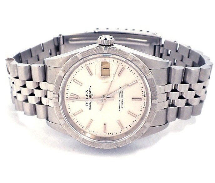 Gents Rolex Date Model Stainless Steel Wristwatch A3669: Gents Rolex Date Model Stainless Steel Wristwatch A3669. Great Condition! TM1522PY. One gents, hand crafted and machine milled Rolex Date Model wristwatch electronically tested stainless stee. Case: 3