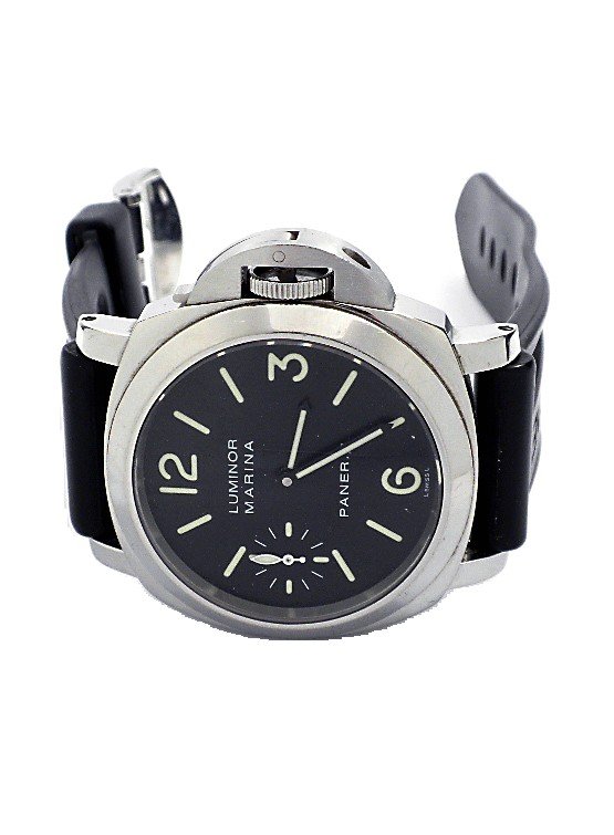 Gents Panerai Luminor Marina Wristwatch A3838: Gents Panerai Luminor Marina Wristwatch A3838. Excellent Condition! MK1083ER. One gents, custom cast & hand crafted Panerai Luminor Marina wristwatch electronically tested stainless steel, Case: 44mm,