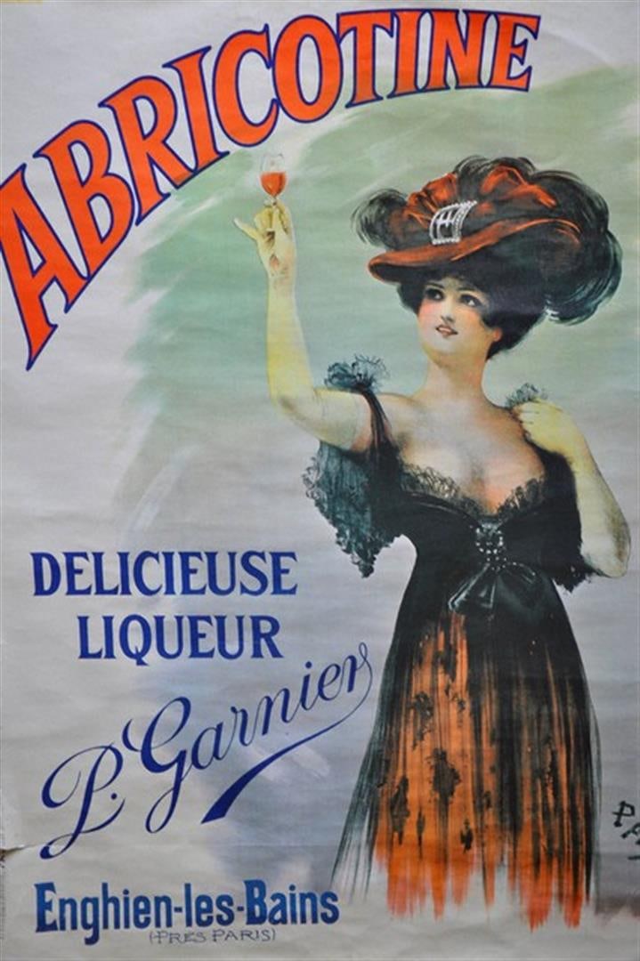 PAL - Abricotin: Artist: Pal (Jean de Paleologue) - Title: Abricotine - Medium: Fine Art Giclee on Canvas - Image Size: Approximately 32 inches x 21.25 inches - Unframed on Unstretched Canvas - Biography: PAL (Jean de