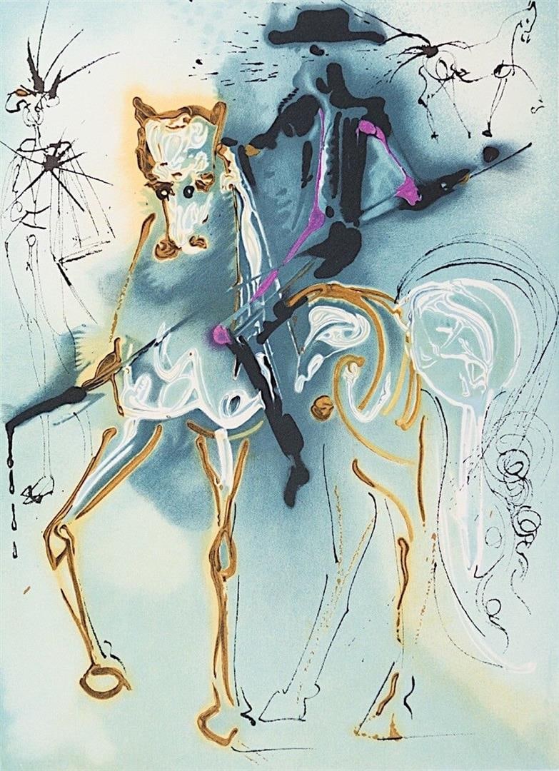 Le Picador by Dali, Salvador: Le Picador by Dali, Salvador. Limited Plate Signed Offset Lithograph. Dimensions: 19 x 14. Excellent Condition.