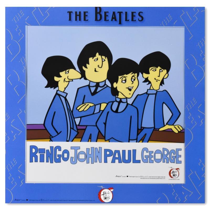 Moonlight Boat by Beatles, The: "Moonlight Boat" is a limited edition sericel inspired by The Beatles Saturday Morning Cartoon series. This piece is from an edition of 500. This piece comes matted. Includes Certificate of Authentici
