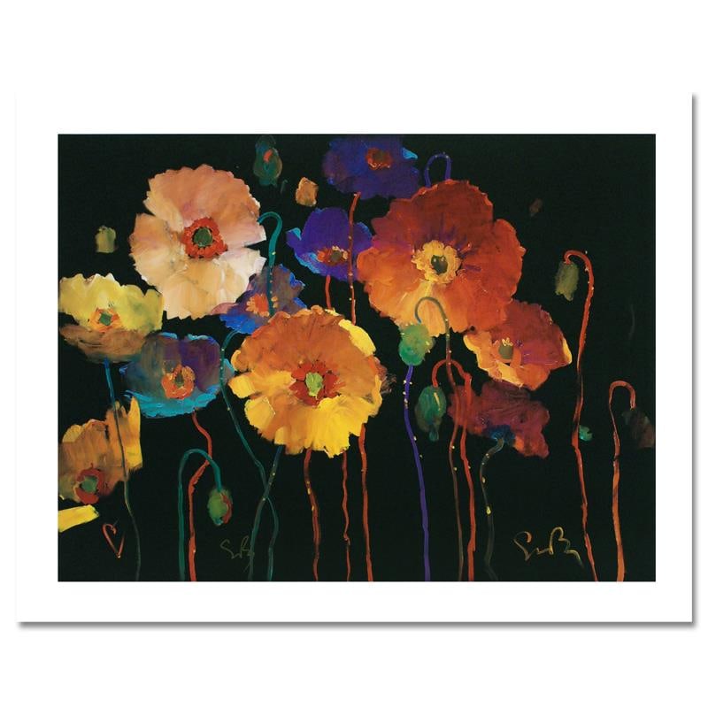 Living the Life by Bull, Simon: "Living the Life" is a limited edition offset lithograph on paper by Simon Bull, SP numbered and hand-signed by the artist. Includes Certificate of Authenticity! Measures approx. 26" x 20" (with borde