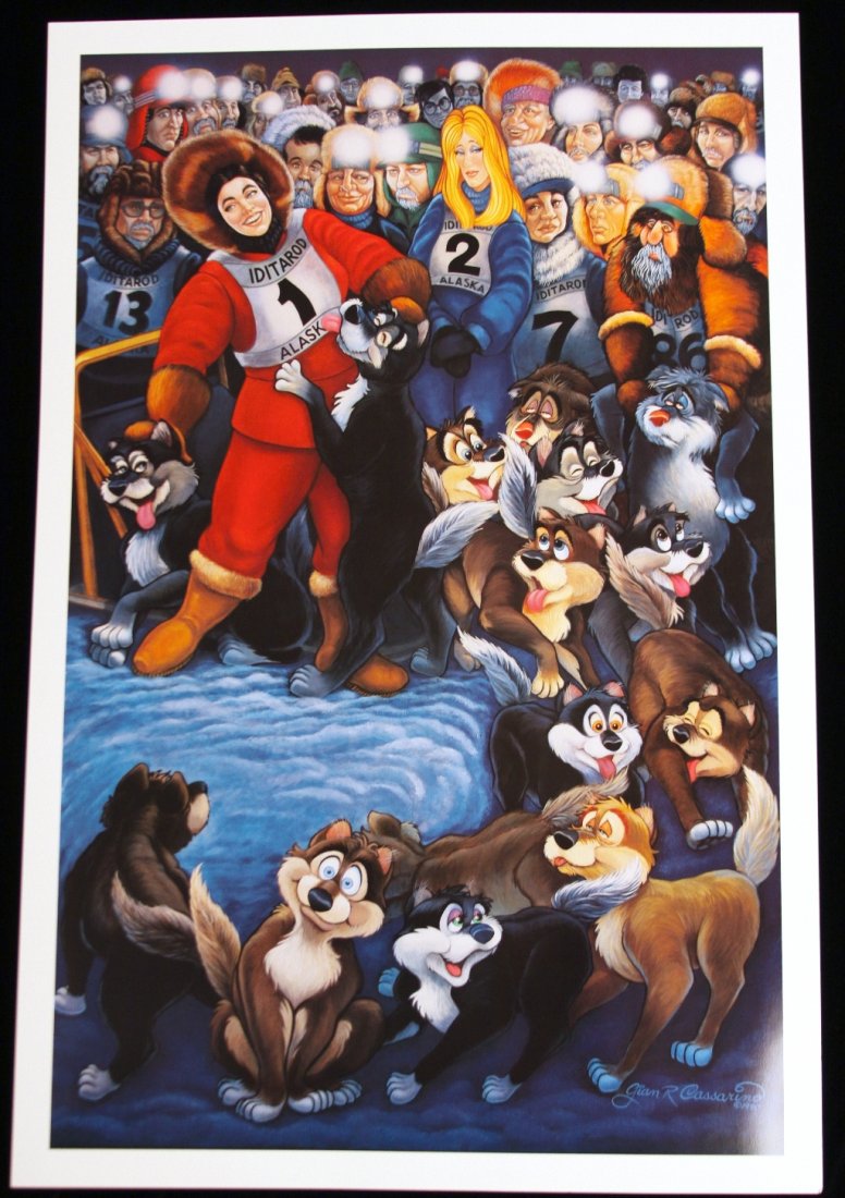 Alaska by G.R. Cassarino Walt Disney Artist AP551: Alaska by G.R. Cassarino Walt Disney Artist AP551. Excellent Condition! IW6GW. Alaska" by G.R. Cassarino Walt Disney Artist. You haven't seen "Wildlife" until you've seen Cassarino. Former Walt Disney