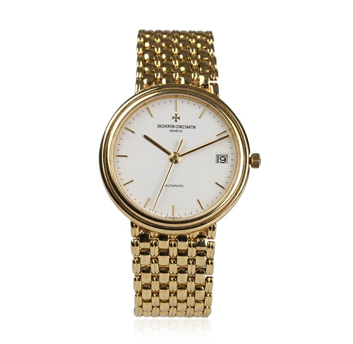 Vintage Vacheron Constantin 18KT Yellow Gold Wristwatch: Vintage Vacheron Constantin 18KT Yellow Gold Wristwatch A4460. Good Condition! FT9054FC. One, vintage Vacheron Constantin wristwatch electronically tested 18KT yellow gold, Case: 34mm diameter, classi