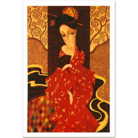 Geisha In Red by Smirnov (1953-2006) (1 of 1)