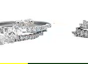 1.61 ctw Diamond Ring - 14K White Gold