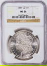 1884-CC $1 Morgan Silver Dollar Coin NGC MS66
