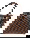 Louis Vuitton Brown Canvas Damier Ebene Brera Tote Bag