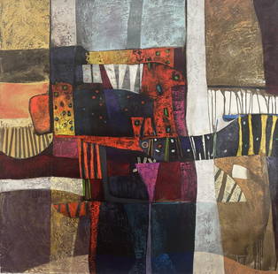 Lo Que Ves By Claudio Chunga: Amazing original oil on canvas. Hand signed by Claudio Chunga. This artwork comes rolled. Approximately 60x60 inches