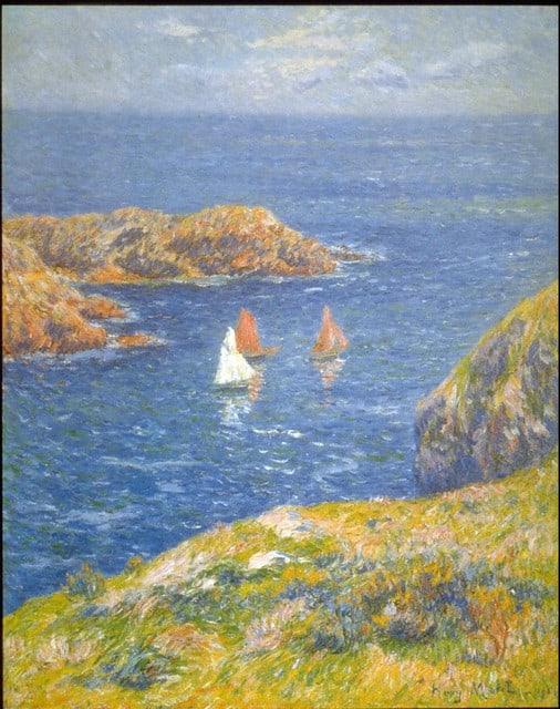 Aime Nicolas Morot - Calm Seas: Artist: John Constable - Title: Calm Seas - Medium: Fine Art Reproduction Giclee on Canvas - Image Size: Approximately 20 inches x 15.25 inches - Unframed on Unstretched Canvas - Biography: After prod