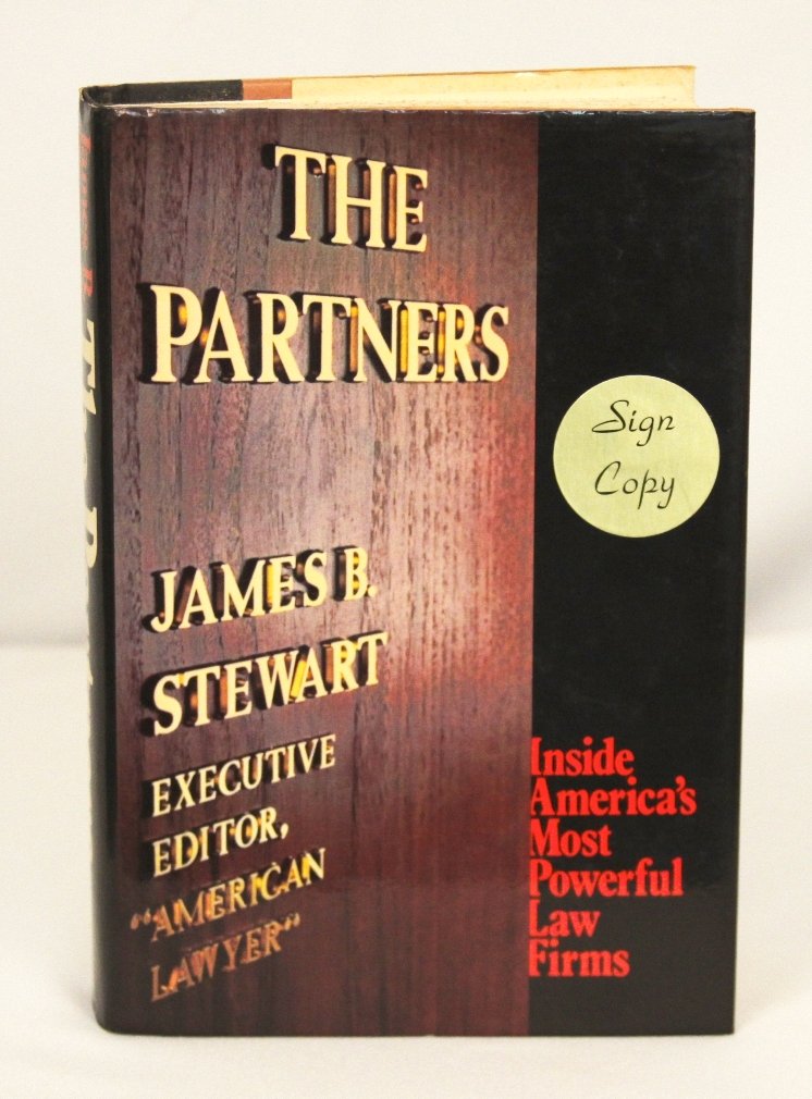 Autographed Copy of "The Partners" BK35: Autographed Copy of "The Partners" BK35. As-Is Condition! HS62MS. This copy of "The Partners" is autographed by the author, James B. Stewart. Thank you for viewing this lot! We are always adding new i