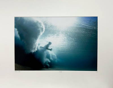 Grasp, Tipple Mark Australia Underwater Surfer Ocean Diving: Grasp, Tipple Mark Australia Underwater Surfer YellowKorner Certified Photograph. Certificate of Authenticity from YellowKorner affixed to the back. Matted Dimensions 16"x20". Protected with Clear Myl