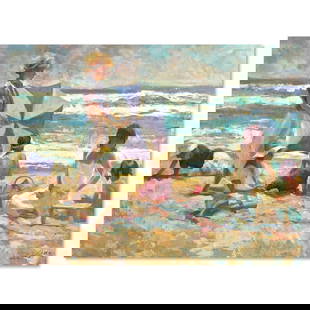 Summer Afternoon by Hatfield, Don: "Summer Afternoon" is a limited edition printer's proof on stretched canvas by Don Hatfield, numbered 11/11 and hand signed by the artist. Includes Letter of Authenticity. Measures approx. 25" x 33" (