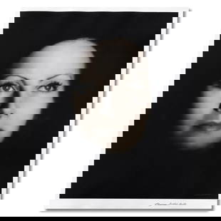 The Kiss by Clarence Sinclair Bull (1895-1979): "The Kiss" is a limited edition photograph on paper by Clarence Sinclair Bull (1895-1979) numbered and stamp signed by the estate. This photograph is from the original negative. This piece bears inver