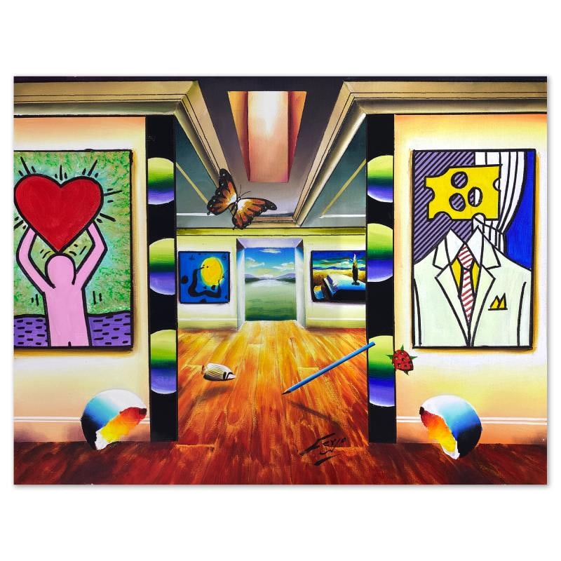 Untitled by Ferjo Original: This is an original oil painting on stretched canvas by Ferjo, hand signed by the artist. Includes Letter of Authenticity. Measures approx. 24" x 30" (image).