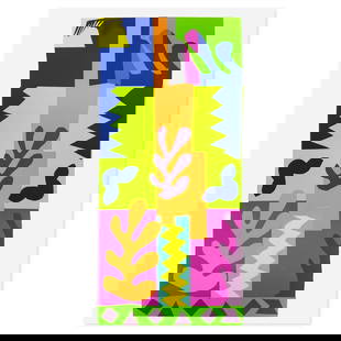 La Vis by Henri Matisse (1869-1954): "La Vis" is a limited edition lithograph by Henri Matisse (1869-1954). This piece comes from an edition of 200 authorized by the Matisse Estate; the edition number is not on the piece itself but on th