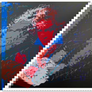 Beethoven by Sunday B. Morning: "Beethoven III" is a limited edition silk screen print on museum board from Sunday B Morning featuring the works of Andy Warhol. The piece is stamped in blue on the back with "Published by Sunday B. M