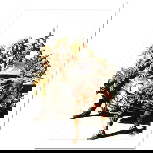 New Avengers #10 by Stan Lee: "New Avengers #10" is a limited edition giclee on canvas with art by Mike Deodato Jr. Officially licensed by Marvel, this piece is numbered 2/10 and hand signed by creative legend Stan Lee (1922-2018)
