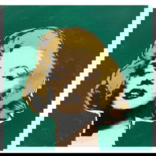 Untitled by Steve Kaufman (1960-2010): "Marilyn Monroe" is a hand embellished limited edition silkscreen mixed media on canvas by Andy Warhol protege, Steve Kaufman (1960-2010). This piece is numbered 34/99 and hand signed inverso. Include