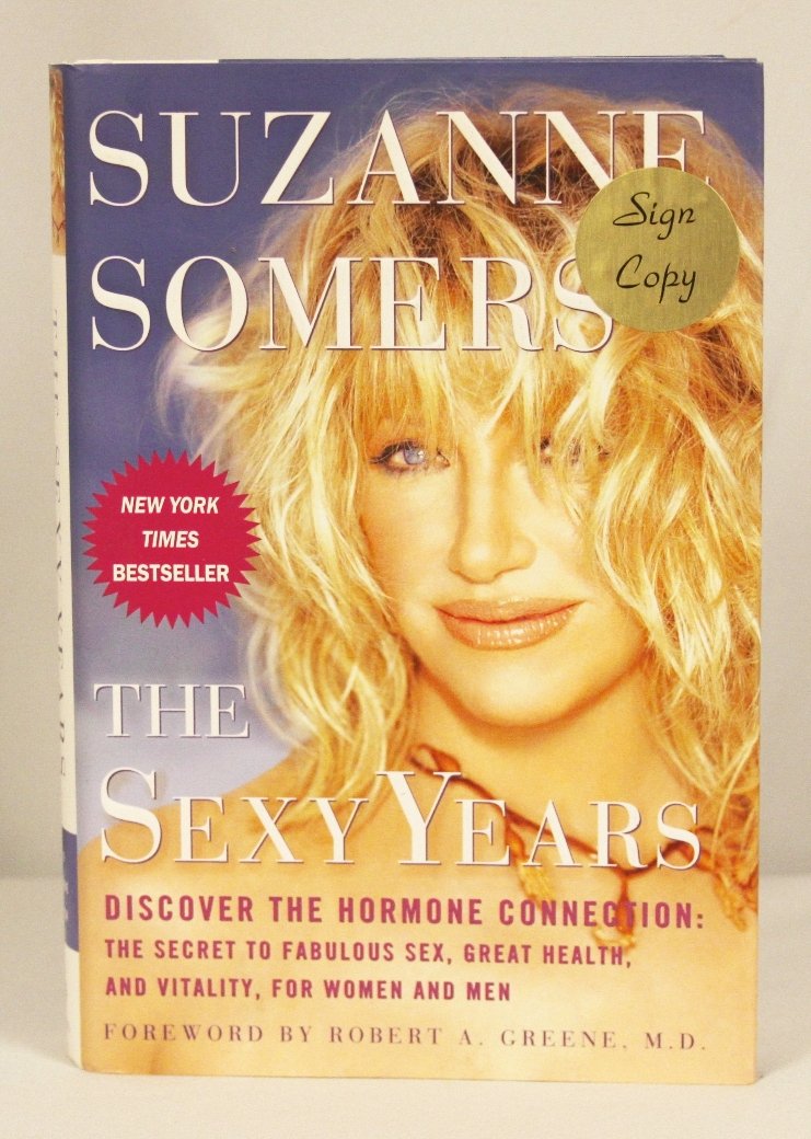 Autographed Copy of "The Sexy Years" BK104: Autographed Copy of "The Sexy Years" BK104. As-Is Condition! BV62HV. This copy of "The Sexy Years" is autographed by the author, Suzanne Somers. Thank you for viewing this lot! We are always adding ne