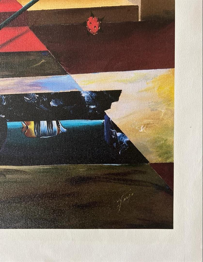 Grand Entrance AP by Ferjo: Grand Entrance AP by Ferjo. Limited Hand Signed Giclee on canvas. Dimensions: 40 x 28. Excellent Condition.