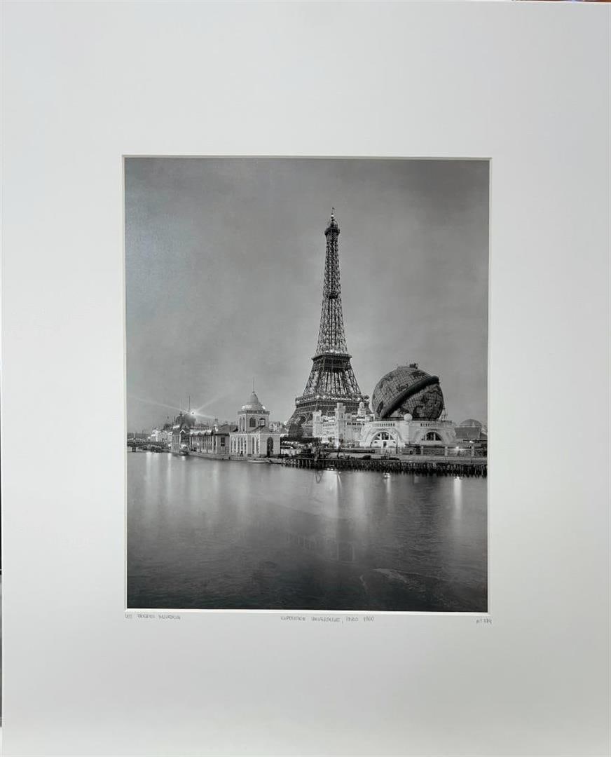 Les Freres Neurein France Exposition Universelle Paris Eiffel Tower: Les Freres Neurein France Exposition Universelle Paris 1900 YellowKorner Certified Photograph. Certificate of Authenticity from YellowKorner affixed to the back. Matted Dimensions 16"x20". Protected w