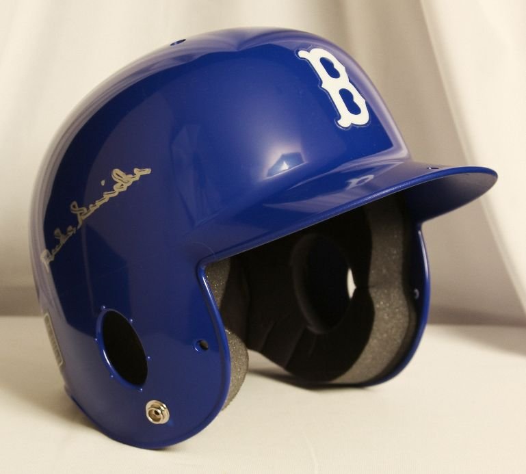 Autographed Duke Snider Helmet 1: Autographed Duke Snider Helmet 2. Excellent Condition! SQ15BR. Brooklyn Dodgers signed Edwin "Duke" Snider baseball helmet. Edwin "Duke" Snider, a Hall of Famer who was once one of the kings of New Yo