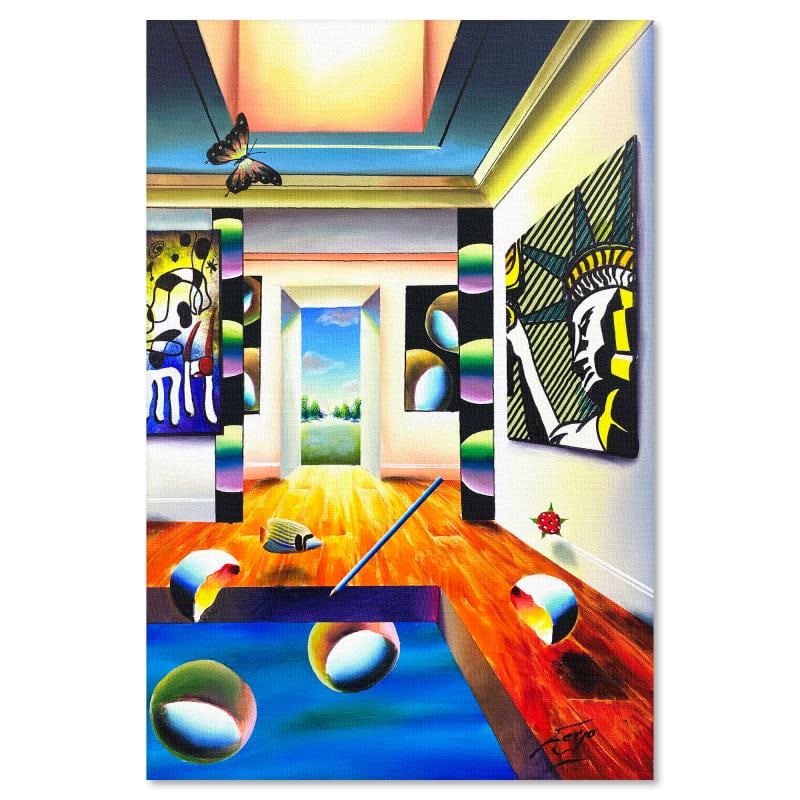 Untitled by Ferjo Original: This is an original oil painting on stretched canvas by Ferjo, hand signed by the artist. Includes Letter of Authenticity. Measures approx. 36" x 24" (image).