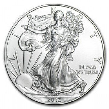 2013 American Silver Eagle Dollar GEM BU Coin 2013_MNTC: 2013 American Silver Eagle Dollars GEM BU Coins in Original US MINT Tube MNTCN1. Excellent Condition! TY94PT. This lot includes one GEM BU 2013 American Silver Eagle, this is a great way to collect U.