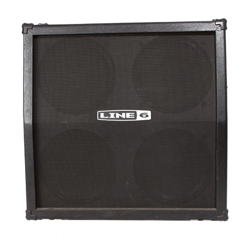 Line 6 Spider Valve 4x12 Guitar Speaker UK2: Line 6 Spider Valve 4x12 Guitar Speaker UK2. Good Condition! YL323YB. One guitar speaker cabinet featuring: spider valve 412VS speaker cab made by Line 6, closed back cab, 320-watt, 4x12" slant cab, s