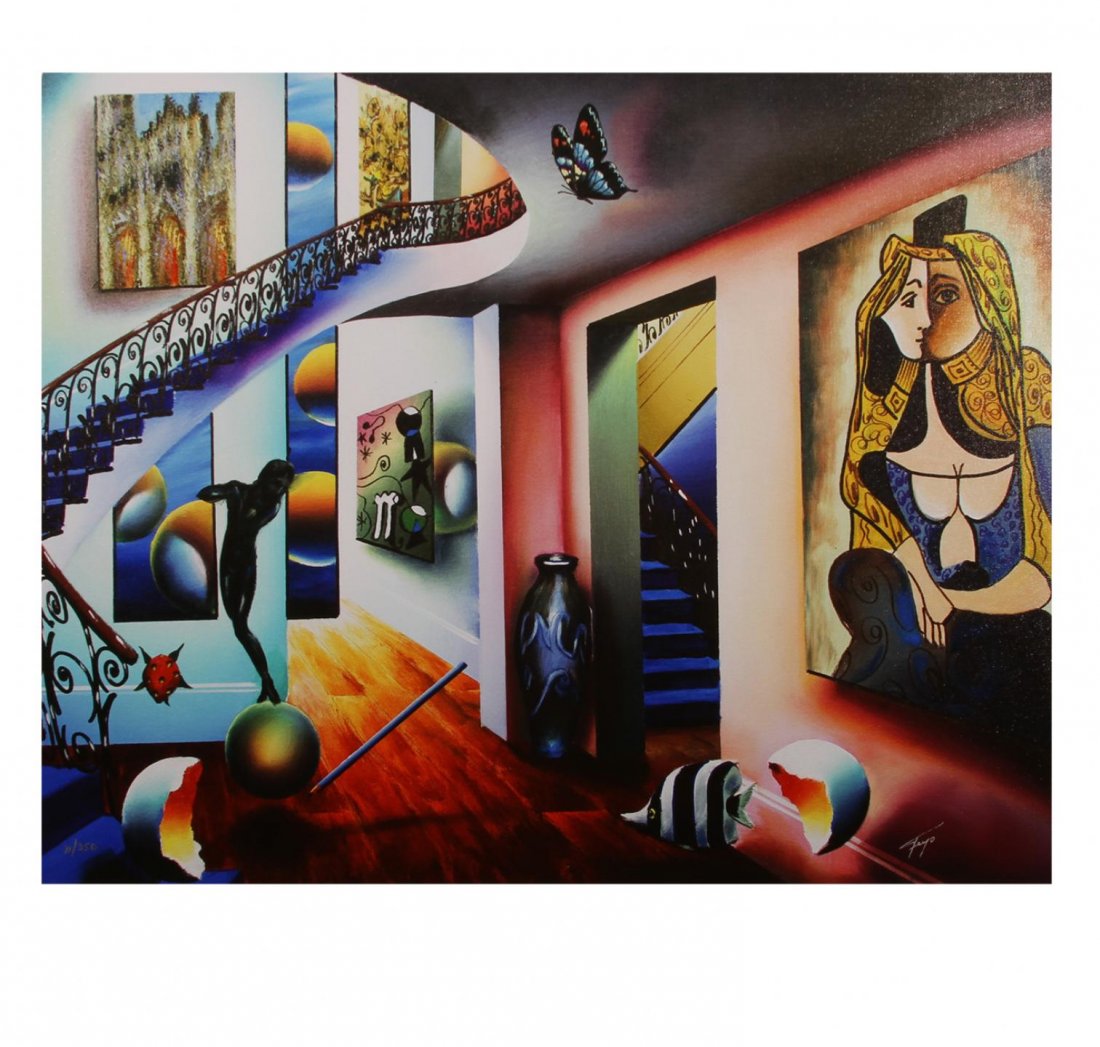 Passageways to the Masters By Ferjo EB3: Passageways to the Masters By Ferjo EB3. New Condition. YE104DJ. Ferjo: giclee on canvas. The dimensions of this piece are 24x30".