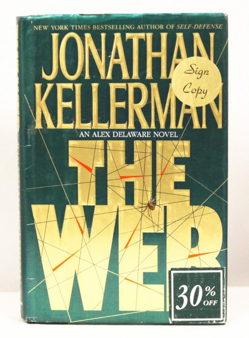 Autographed Copy of "The Web" BK167: Autographed Copy of "The Web" BK167. As-Is Condition! BD43HX. This copy of "The Web" is autographed by the author, Jonathan Kellerman.